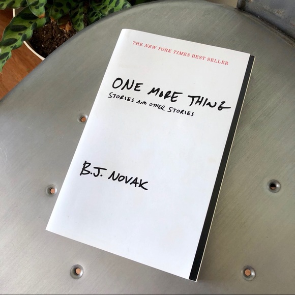 Vintage Contemporaries Accents Bj Novak One More Thing Stories Other Stories Poshmark Vintage Contemporaries Accents Bj Novak One More Thing Stories Other Stories Poshmark